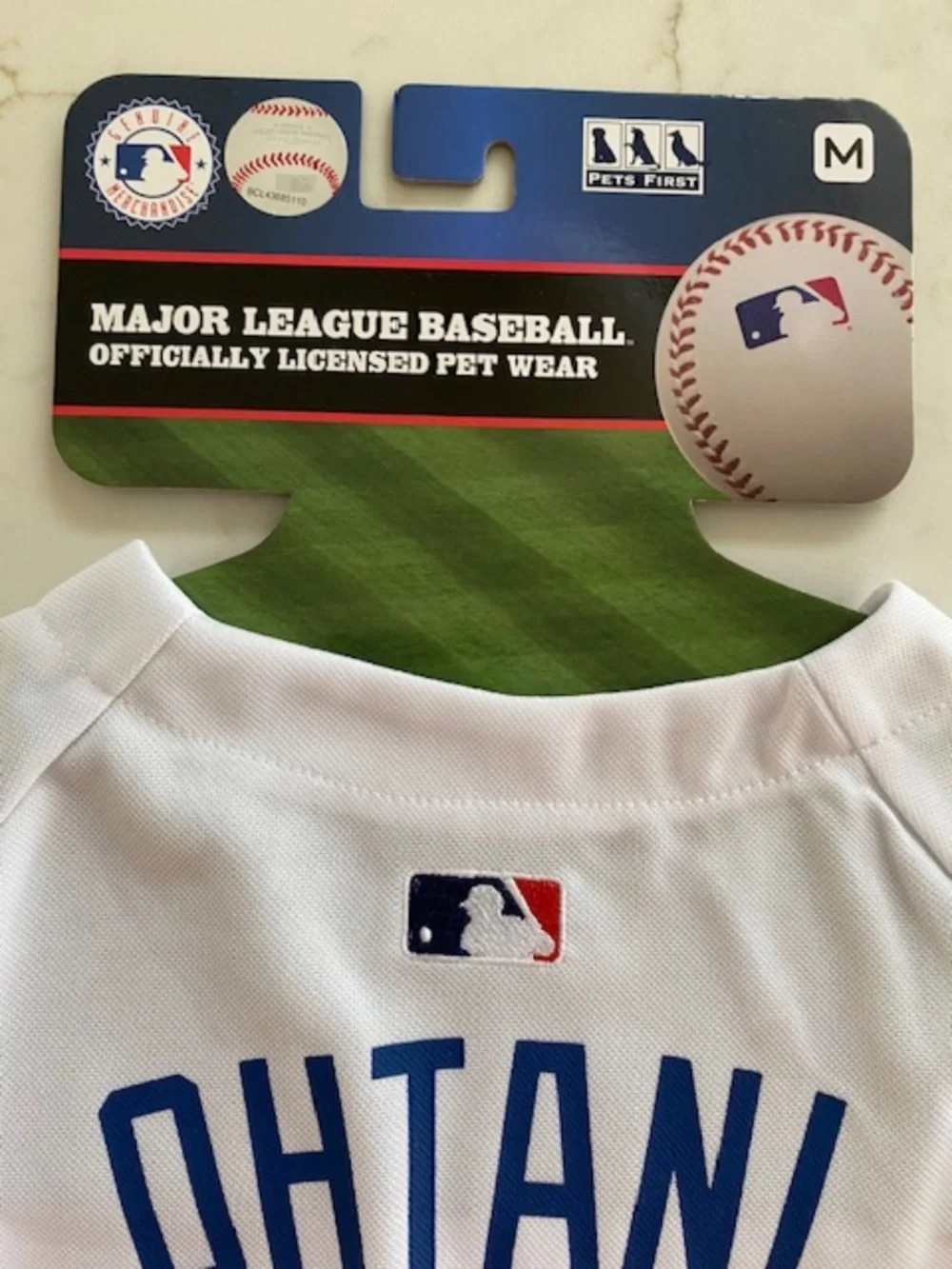 Pets First Major League Baseball Dog Jersey, LA Dodger Shohei Ohtani #17